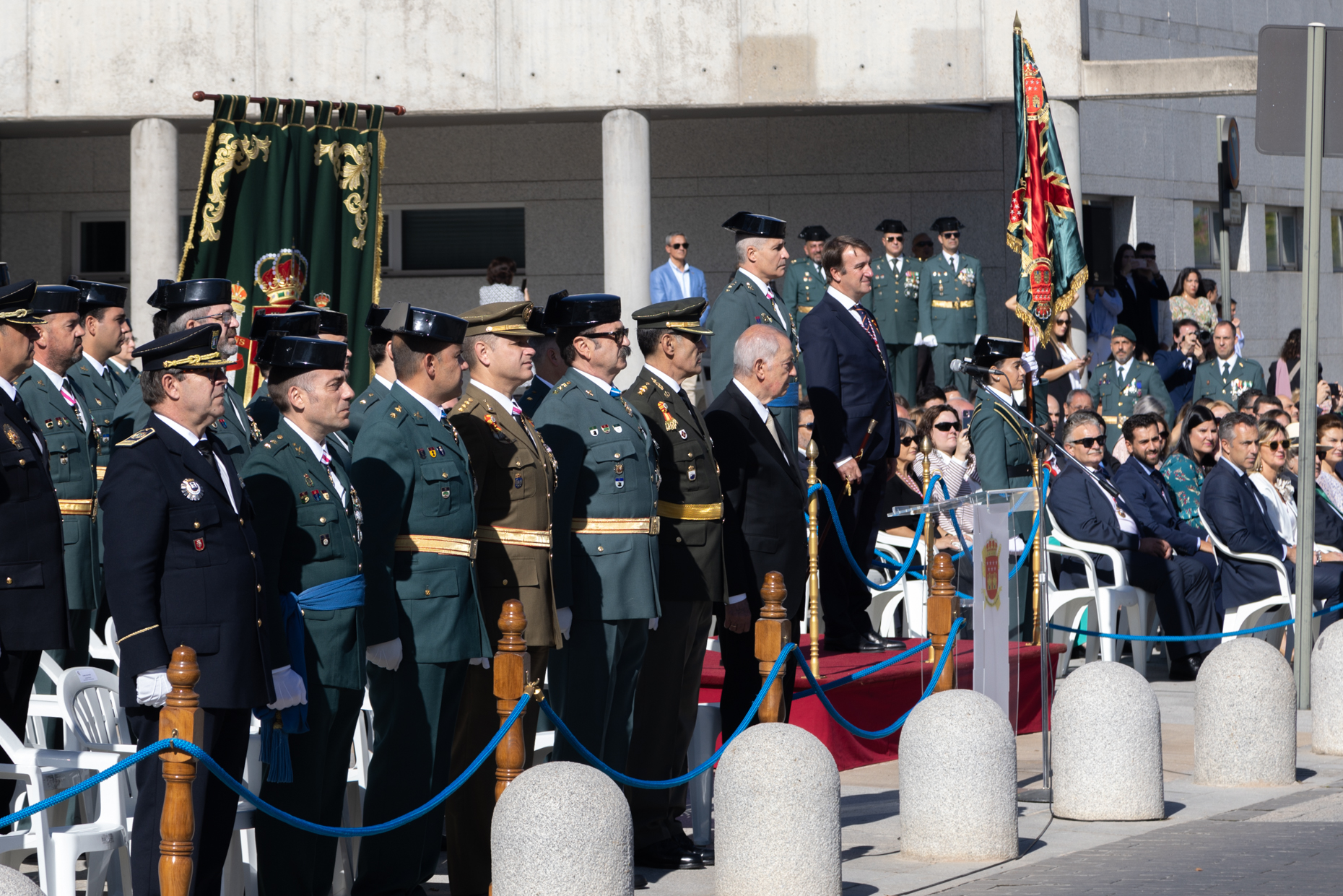 Tres Cantos celebró el día de la Fiesta Nacional junto a la Guardia